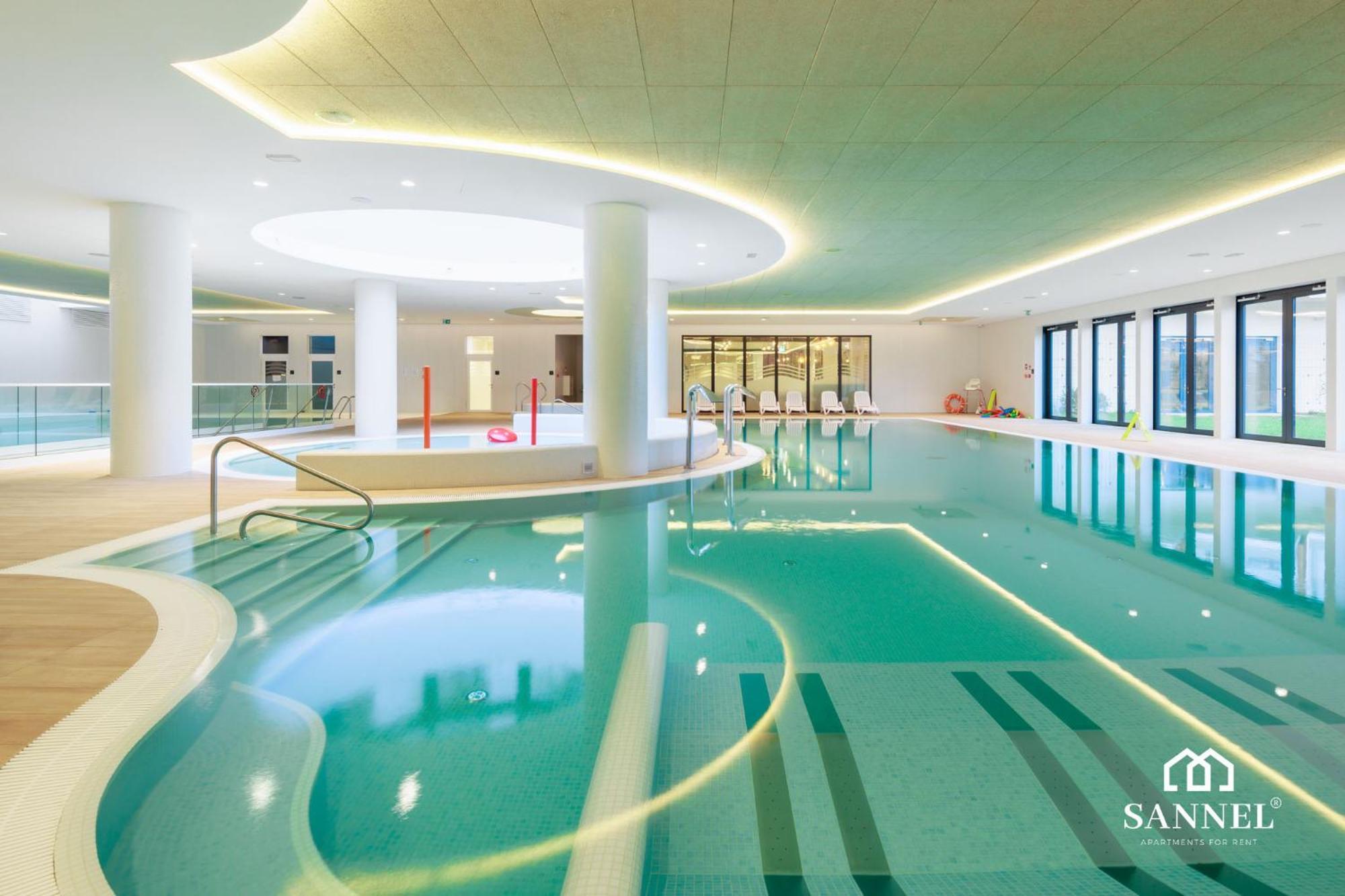 Apartament Horizon Z Dostepem Do Basenow,Strefy Saun,Jacuzzi- Pinea Apartments Pobierowo-Sannel Apartments For Rent Buitenkant foto
