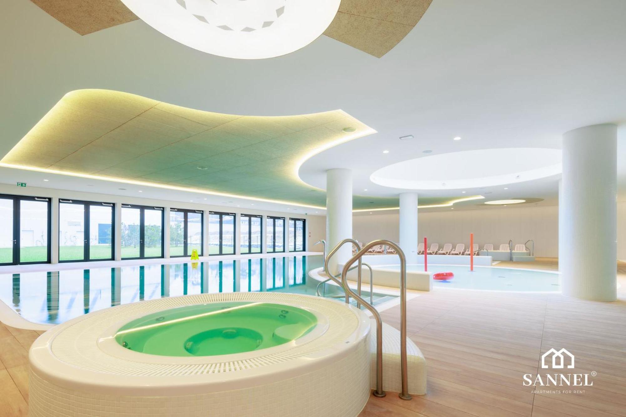 Apartament Horizon Z Dostepem Do Basenow,Strefy Saun,Jacuzzi- Pinea Apartments Pobierowo-Sannel Apartments For Rent Buitenkant foto
